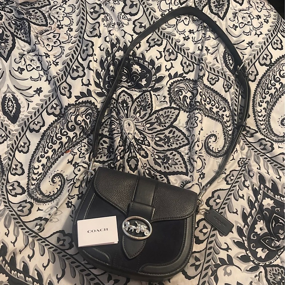 Coach saddle bag